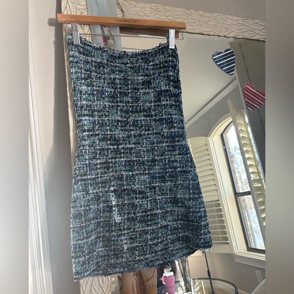 Tweed Zara tube top